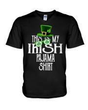 This Is My Irish Pajama V-Neck T-Shirt tile