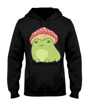Cute Frog Mushroom Hat - Cottagecore Aesthetic Hooded Sweatshirt tile