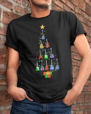 MY GUITARS CHRISTMAS TREE Pajama Shirt Xmas Music Funny T-Shirt Classic T-Shirt apparel-classic-tshirt-lifestyle-26
