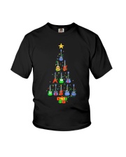 MY GUITARS CHRISTMAS TREE Pajama Shirt Xmas Music Funny T-Shirt Youth T-Shirt tile