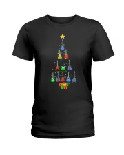 MY GUITARS CHRISTMAS TREE Pajama Shirt Xmas Music Funny T-Shirt Ladies T-Shirt tile