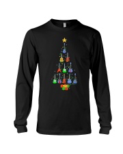 MY GUITARS CHRISTMAS TREE Pajama Shirt Xmas Music Funny T-Shirt Long Sleeve Tee tile