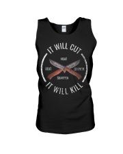 Fire Forged Knife Blacksmith Unisex Tank tile