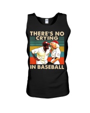 There's No Crying In funny Baseball Unisex Tank tile