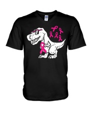 Breast Cancer Awareness V-Neck T-Shirt tile