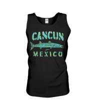 Cancun Mexico Great Barracuda Unisex Tank tile