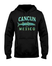 Cancun Mexico Great Barracuda Hooded Sweatshirt tile