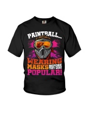 Funny Paintballing Youth T-Shirt tile