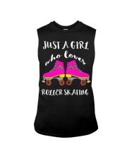 Just A Girl Who Loves Roller Skating Sleeveless Tee tile