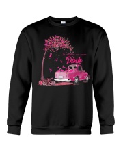 In October We Wear Pink Truck Crewneck Sweatshirt tile