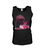In October We Wear Pink Truck Unisex Tank tile