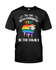 I'm The Rainbow Sheep In The Family Lgbt Lesbian Pride Classic T-Shirt front