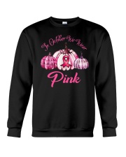 Breast Cancer Awareness Pumpkin Crewneck Sweatshirt tile