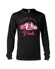 Breast Cancer Awareness Pumpkin Long Sleeve Tee tile