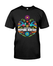 HIspanic Heritage 4 Classic T-Shirt front