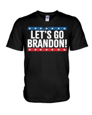 Let's Go Brandon V-Neck T-Shirt tile