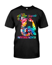 HIspanic Heritage 10 Classic T-Shirt front