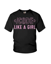 Code Computer Youth T-Shirt tile