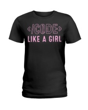 Code Computer Ladies T-Shirt tile