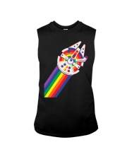 LGBT Rainbow Millennium Falcon Sleeveless Tee tile