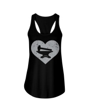 I Love Blacksmithing Ladies Flowy Tank tile
