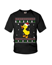 Duck Santa Ugly Christmas Youth T-Shirt tile