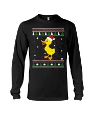 Duck Santa Ugly Christmas Long Sleeve Tee tile