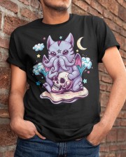 Cute Creepy Creature Skull Demon Classic T-Shirt apparel-classic-tshirt-lifestyle-26