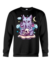 Cute Creepy Creature Skull Demon Crewneck Sweatshirt tile