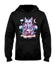 Cute Creepy Creature Skull Demon Hooded Sweatshirt tile
