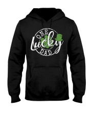 One Lucky Dad - St Patrick's Day Hooded Sweatshirt tile