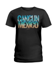 Cancun Mexico Ladies T-Shirt tile