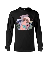 goblincore aesthetic mushroom Long Sleeve Tee tile