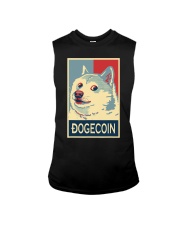 Dogecoin Coin Doge Sleeveless Tee tile