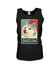 Dogecoin Coin Doge Unisex Tank tile