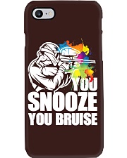 You Snooze You Bruise Phone Case tile