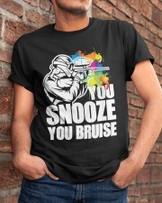 You Snooze You Bruise Classic T-Shirt apparel-classic-tshirt-lifestyle-26