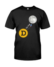 Dogecoin to the Moon Classic T-Shirt front