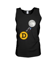 Dogecoin to the Moon Unisex Tank tile
