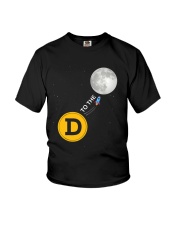 Dogecoin to the Moon Youth T-Shirt tile