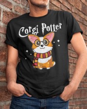 Corgi Xmas 3 Classic T-Shirt apparel-classic-tshirt-lifestyle-26