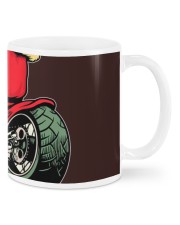 christmas design Santa Riding a Motorcycle Mugs tile