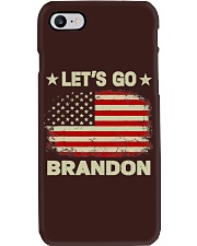 Let's Go Brandon American Flag Phone Case tile