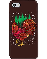 Christmas Rooster Phone Case tile