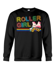Roller Girl Vintage Seventies Crewneck Sweatshirt tile
