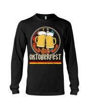 Oktoberfest Vintage Retro German Flag Long Sleeve Tee tile