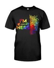 She's Mine I'm Hers LGBT Lion Couple Tee Lover LGBT Pride Classic T-Shirt front