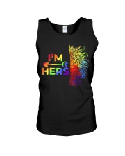 She's Mine I'm Hers LGBT Lion Couple Tee Lover LGBT Pride Unisex Tank tile