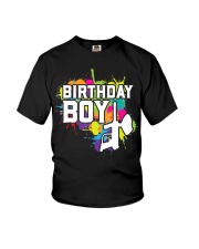 Paintball Birthday Boy Youth T-Shirt tile