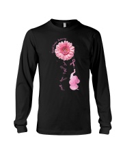 Faith Hope Fight Love Elephant Long Sleeve Tee tile